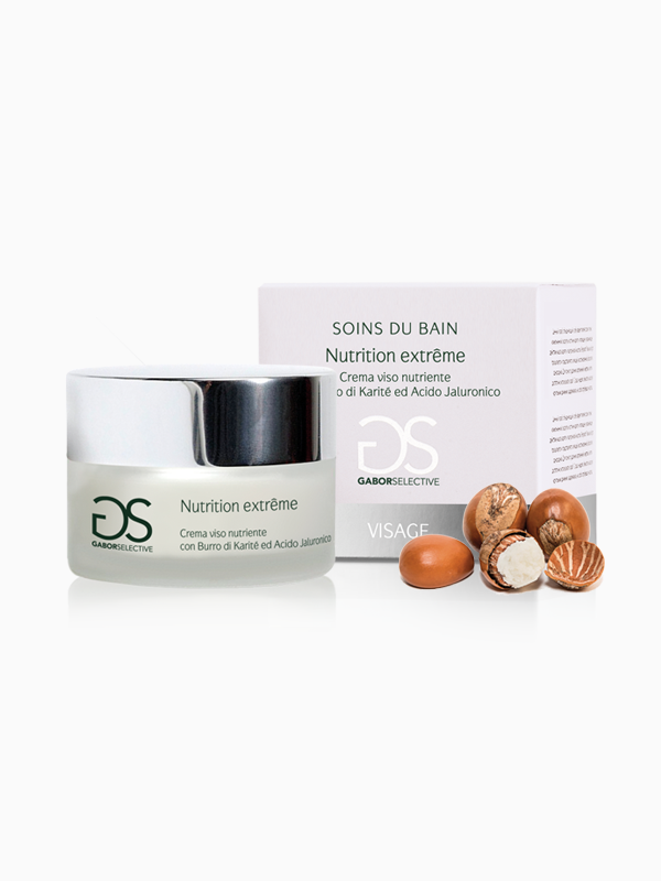 NUTRITION EXTRÊME - Crema viso nutriente con Burro di Karité e acido ialuronico