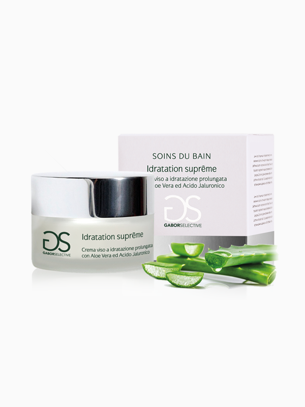 IDRATATION SUPRÊME - Crema viso a idratazione prolungata con Aloe Vera e acido ialuronico