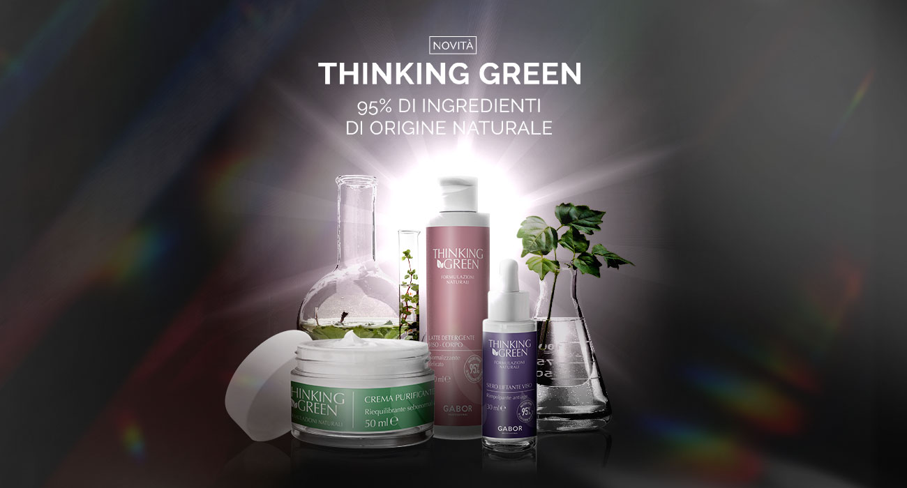 Gabor Cosmetics presenta la nuova linea Thinking Green