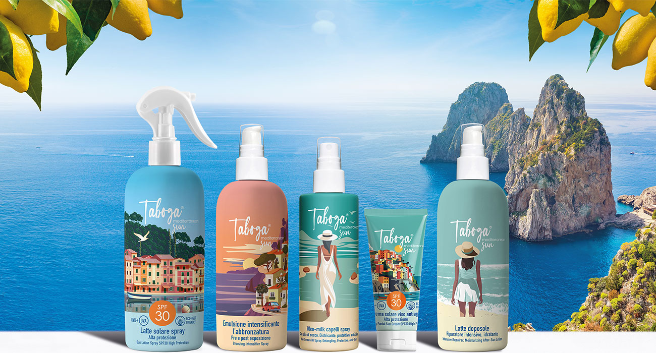 Taboga Mediterranean Sun, la nuova linea di solari Gabor Cosmetics