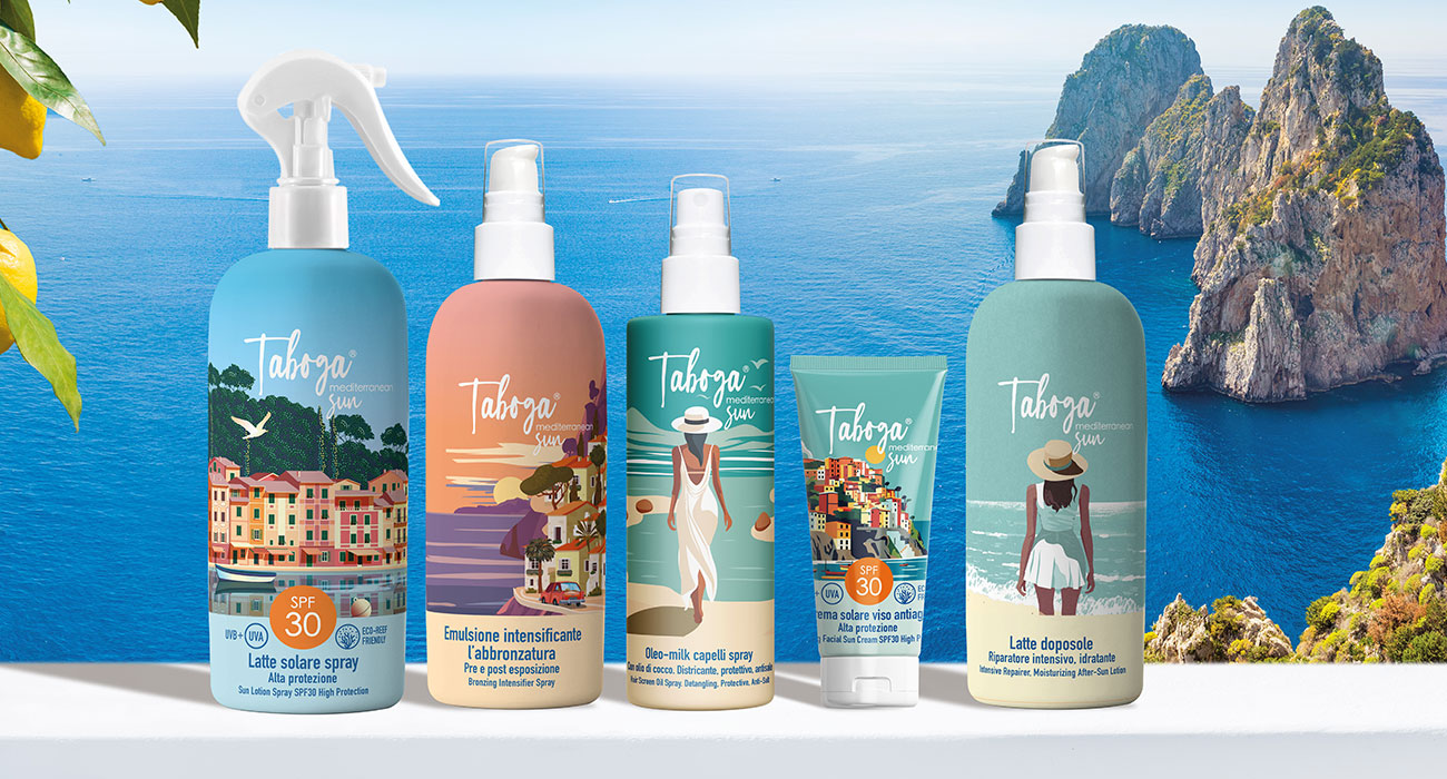 Taboga Mediterranean Sun, la nuova linea di solari Gabor Cosmetics