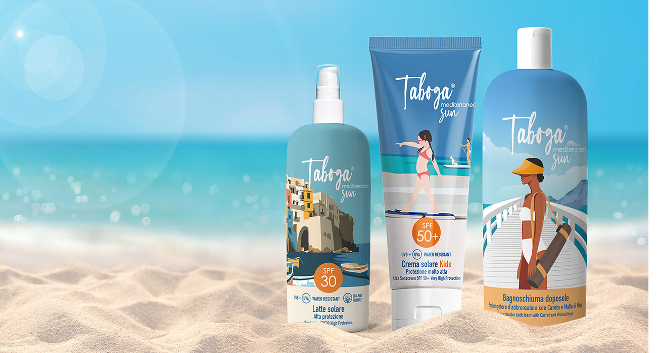 Solari Taboga Mediterranean Sun: tre nuovi alleati per una pelle abbronzata, idratata e protetta