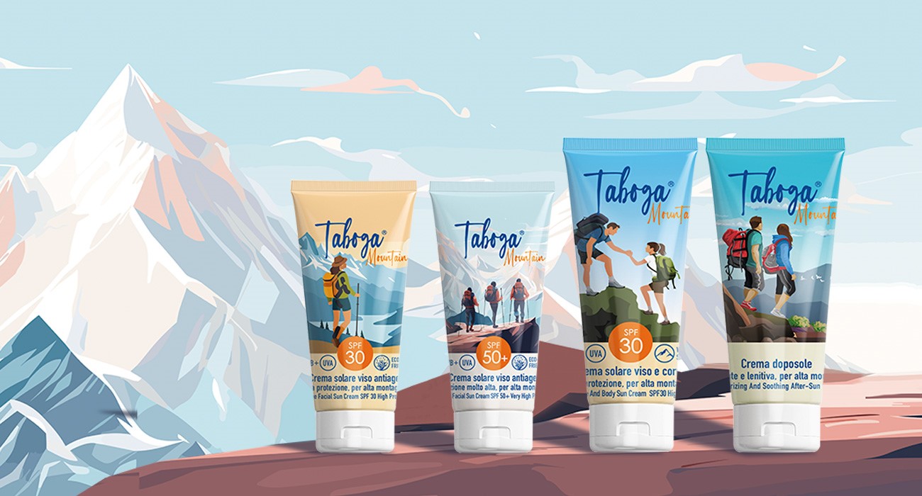 Il brand Tabga, di Gabor Cosmetics, presenta la sua linea dedicata alla montagna: Taboga Mountain
