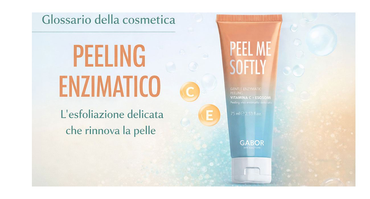 Per la nostra rubrica "Glossario della Cosmetica", oggi parliamo del termine: peeling enzimatico