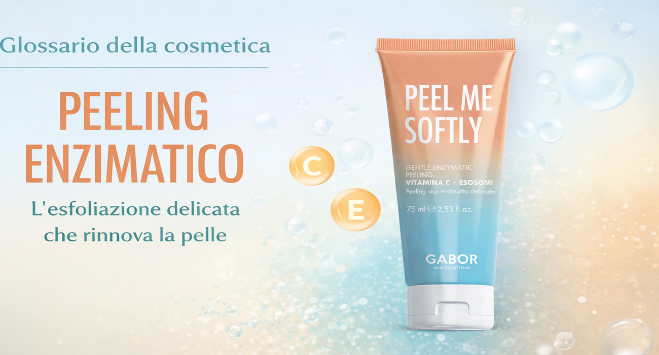 Per la nostra rubrica "Glossario della Cosmetica", oggi parliamo del termine: peeling enzimatico