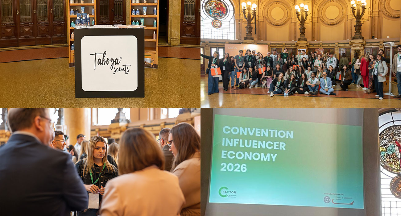 Gabor Cosmetics fra i brand presenti alla Convention Influencer Economy 2026 di Genova