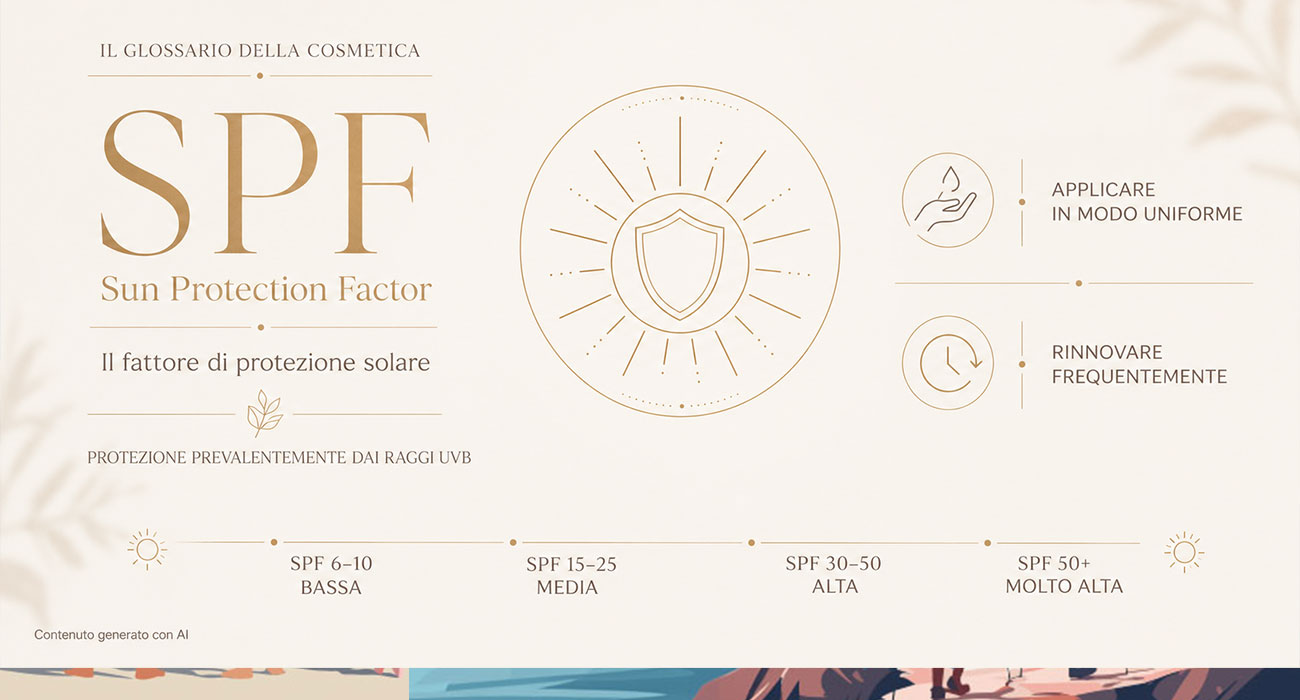 Glossario della cosmetica: SPF