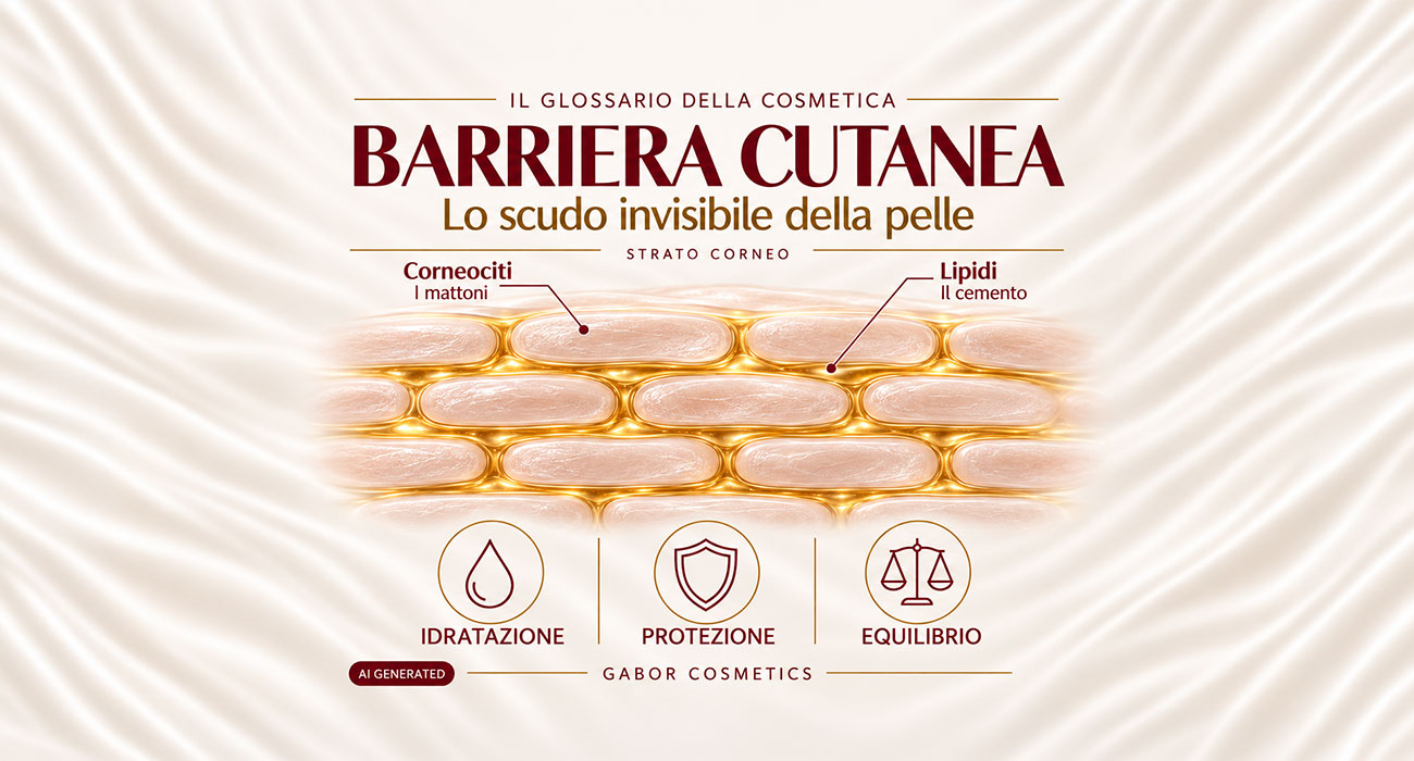 Per il Glossario della cosmetica oggi parliamo di Barriera Cutanea: lo scudo invisibile della pelle